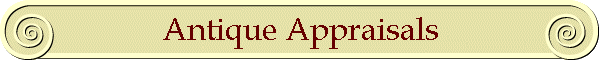 Antique Appraisals